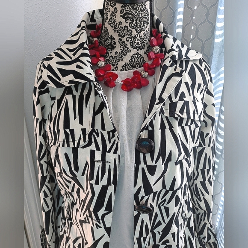 Red Statement Chunky Choker Statement Necklace - image 5